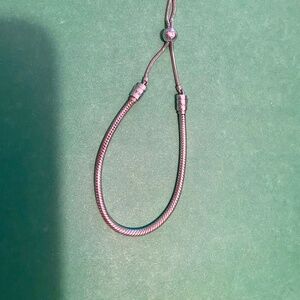 Pandora Moments Snake Chain Slider Bracelet
